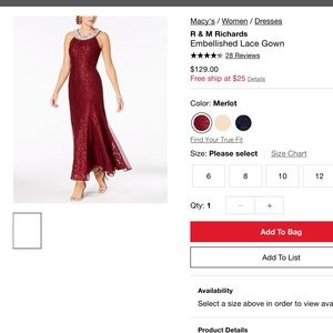 I am selling this red women wedding dress for